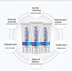 BIOAQUA Anti Acne Treatment & Oil Control Facial Cleanser - 100ml
